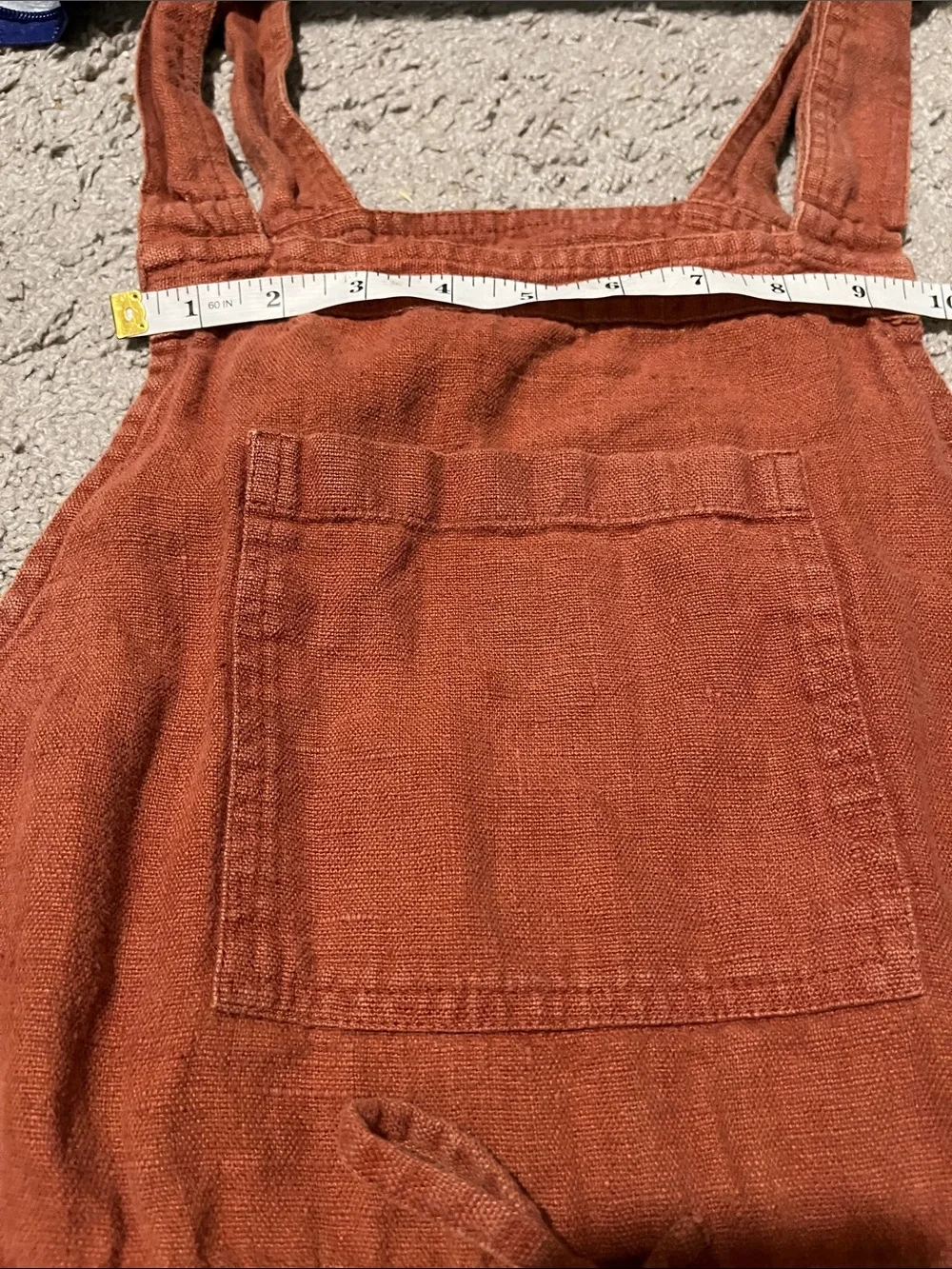 Not Perfect Linen Everest 100% Linen Jumpsuit Coastal Bohemian Minimalist - Picture 14 of 14